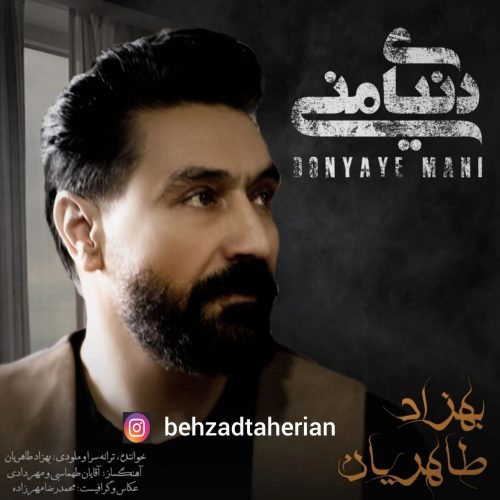 دانلود آهنگ جدید بهزاد طاهریان با عنوان دنیای منی